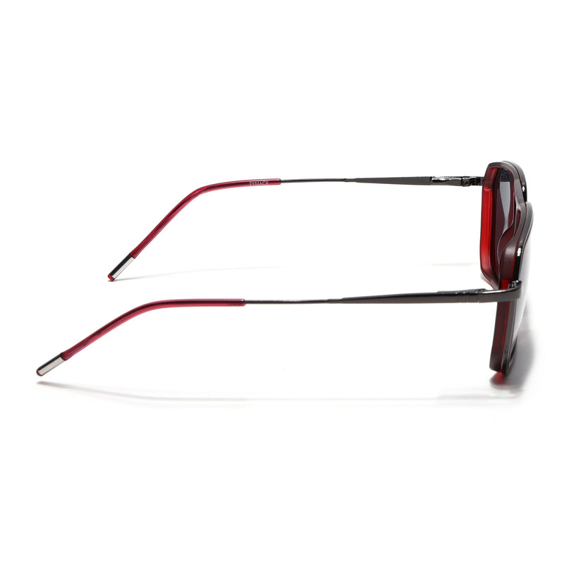 Eyejack Red & Grey Wayfarer Polarized Sunglasses for Men & Women (2507PCL1521)