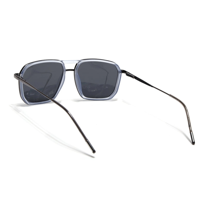 Eyejack Sky Blue & Grey Wayfarer Polarized Sunglasses for Men & Women (2507PCL1522)