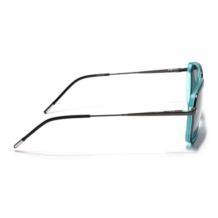 Eyejack Sea Green & Grey Wayfarer Polarized Sunglasses for Men & Women (2507PCL1523)