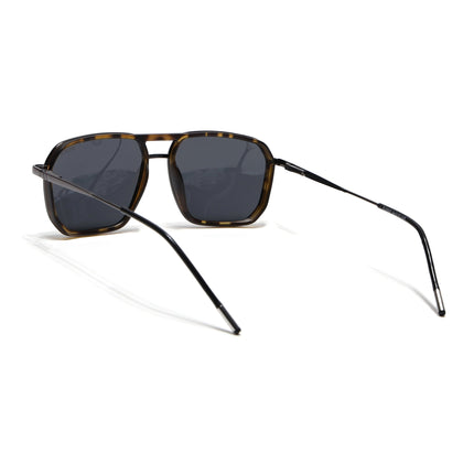 Eyejack Demi Brown & Grey Wayfarer Polarized Sunglasses for Men & Women (2507PCL1528)