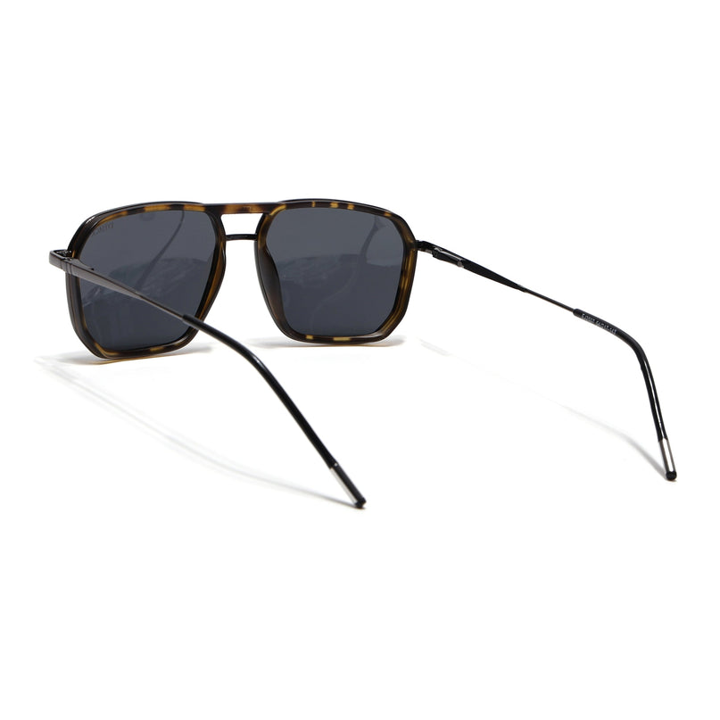 Eyejack Demi Brown & Grey Wayfarer Polarized Sunglasses for Men & Women (2507PCL1528)
