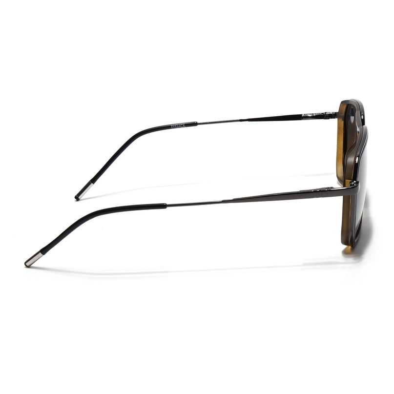 Eyejack Demi Brown & Grey Wayfarer Polarized Sunglasses for Men & Women (2507PCL1528)