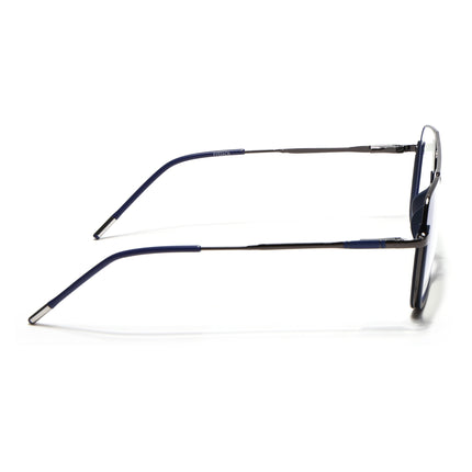 Eyejack Navy Blue & Grey Wayfarer Eyeglasses for Men & Women (2508FCL1608-C2)