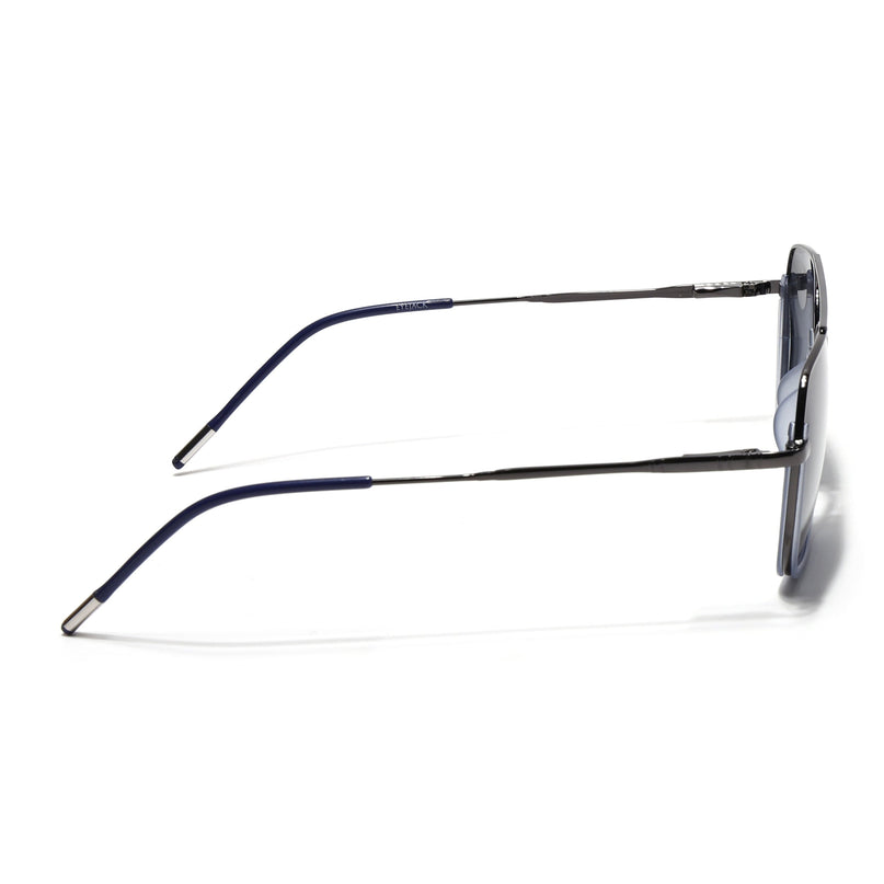 Eyejack Blue & Grey Wayfarer Polarized Sunglasses for Men & Women (2508PCL1532)