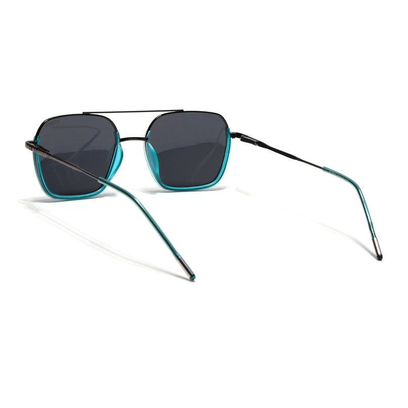 Eyejack Sea Green & Grey Wayfarer Polarized Sunglasses for Men & Women (2508PCL1533)