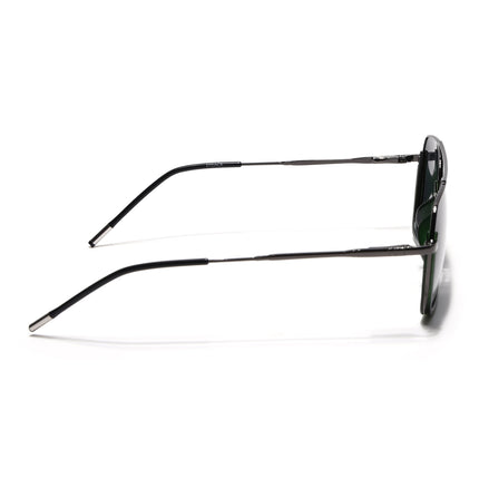 Eyejack Green & Grey Wayfarer Polarized Sunglasses for Men & Women (2508PCL1534)