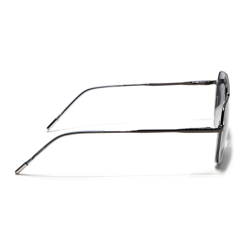 Eyejack Transparent & Grey Wayfarer Polarized Sunglasses for Men & Women (2508PCL1535)