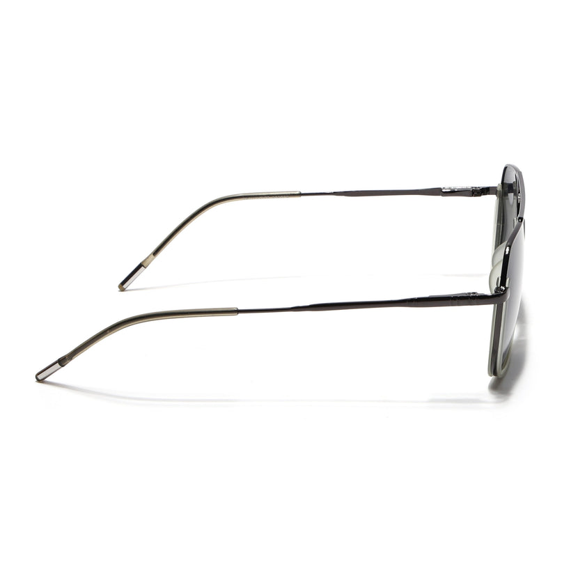 Eyejack Light Green & Grey Wayfarer Polarized Sunglasses for Men & Women (2508PCL1536)