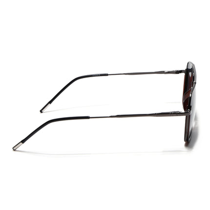 Eyejack Demi Brown & Grey Wayfarer Polarized Sunglasses for Men & Women (2508PCL1537)