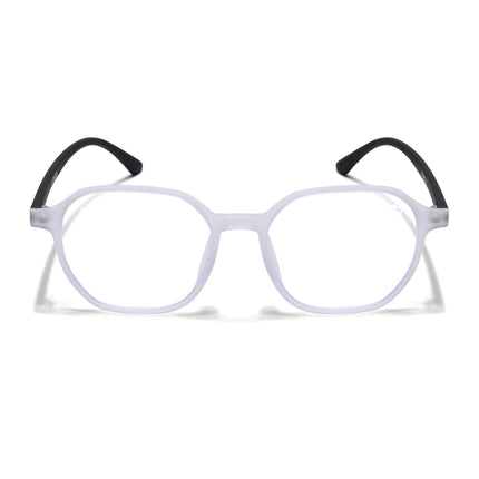 Eyejack NEO Transparent Wayfarer Eyeglasses for Men & Women (2511CL1161-C6)