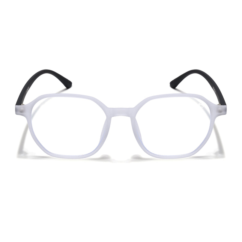 Eyejack NEO Transparent Wayfarer Eyeglasses for Men & Women (2511CL1161-C6)
