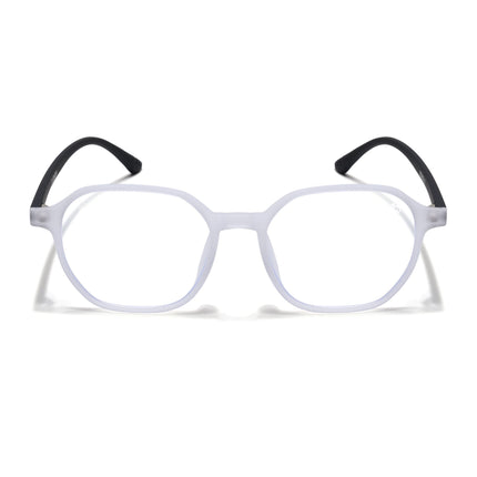 Eyejack NEO Transparent Wayfarer Eyeglasses for Men & Women (2511CL1161-C6)