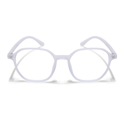 Eyejack NEO Transparent Wayfarer Eyeglasses for Men & Women (2511CL1162-C7)