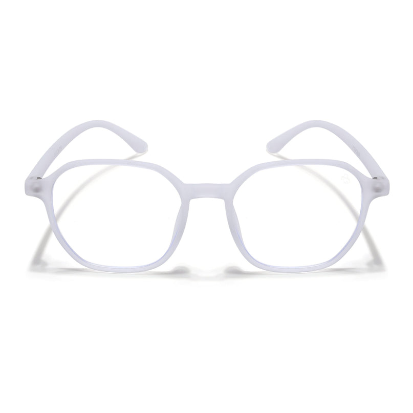 Eyejack NEO Transparent Wayfarer Eyeglasses for Men & Women (2511CL1162-C7)