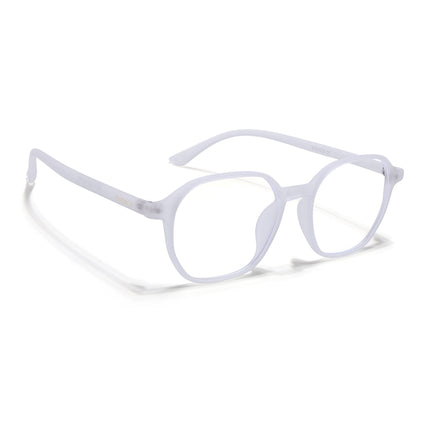 Eyejack NEO Transparent Wayfarer Eyeglasses for Men & Women (2511CL1162-C7)