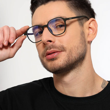 Eyejack NEO Olive Wayfarer Eyeglasses for Men & Women (2511CL1157-C2)