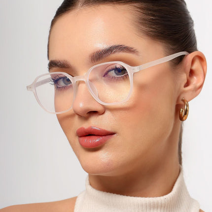 Eyejack NEO Transparent Wayfarer Eyeglasses for Men & Women (2511CL1162-C7)