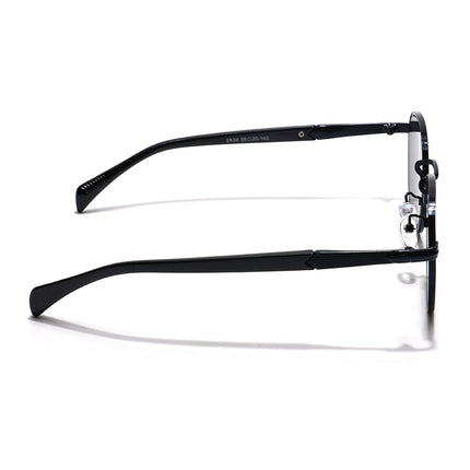 Round Sunglasses (Black Lens | Black Frame - MG5787)