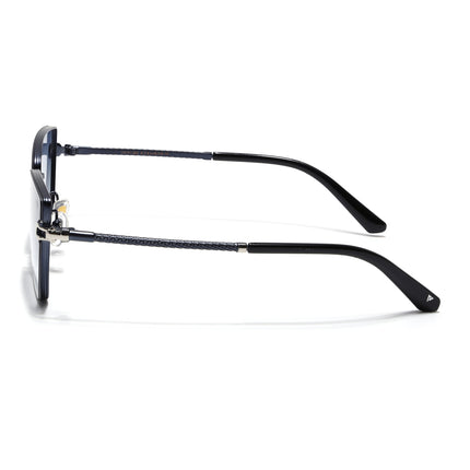 Cateye Sunglasses for Women (Blue & Clear Lens | Blue Frame - MG7112)