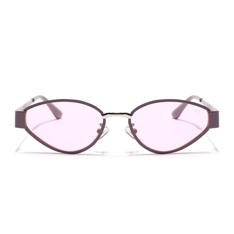 Cateye Sunglasses for Women (Pink Lens | Pink Frame - MG7546)