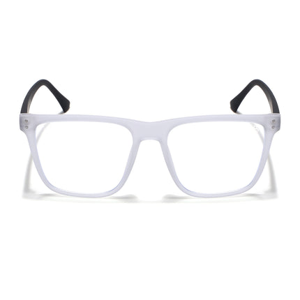Eyejack NEO Transparent Wayfarer Eyeglasses for Men & Women (28023CL1168-C6)