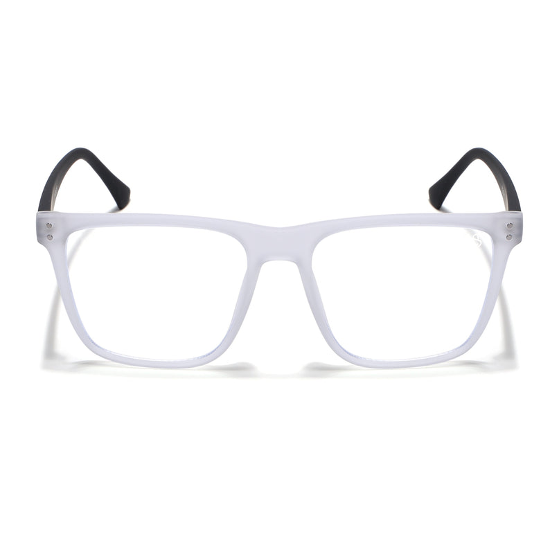 Eyejack NEO Transparent Wayfarer Eyeglasses for Men & Women (28023CL1168-C6)