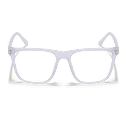 Eyejack NEO Transparent Wayfarer Eyeglasses for Men & Women (28023CL1169-C7)