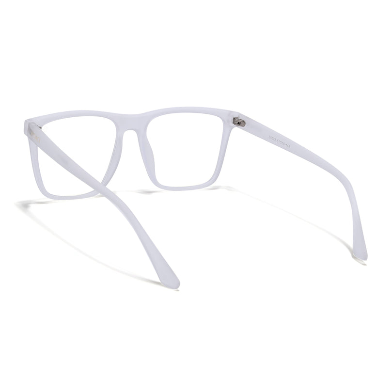 Eyejack NEO Transparent Wayfarer Eyeglasses for Men & Women (28023CL1169-C7)