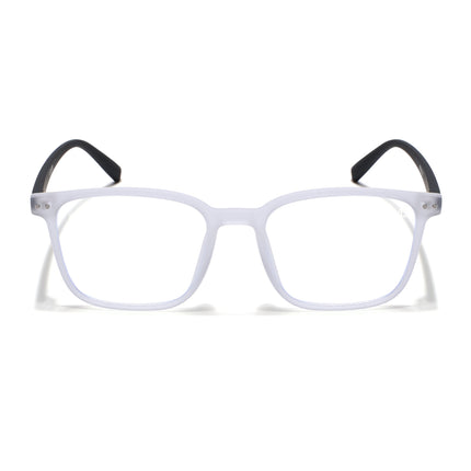Eyejack NEO Transparent Wayfarer Eyeglasses for Men & Women (28049CL1175-C6)