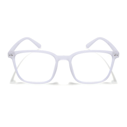 Eyejack NEO Transparent Wayfarer Eyeglasses for Men & Women (28049CL1176-C7)