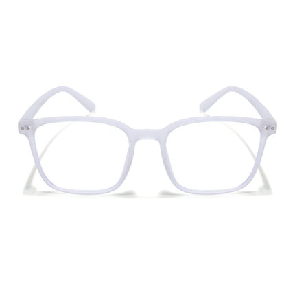 Eyejack NEO Transparent Wayfarer Eyeglasses for Men & Women (28049CL1176-C7)
