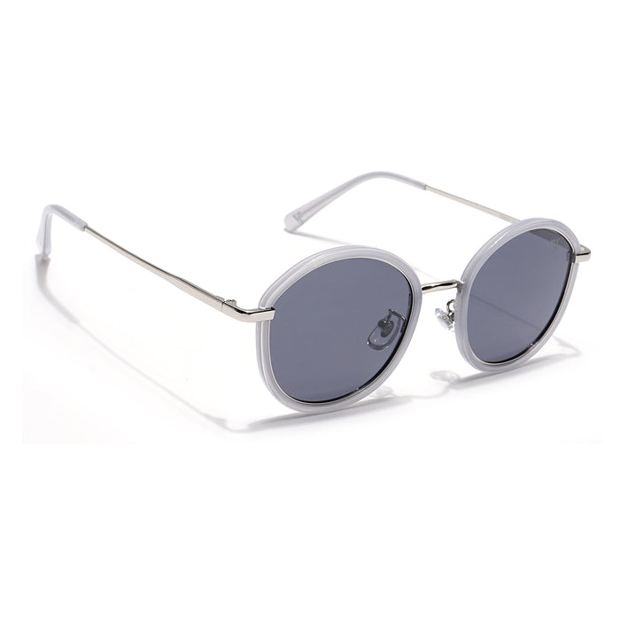 Voyage Select Round Polarized Sunglasses (Grey Lens | Grey Frame - SLPMG6222)