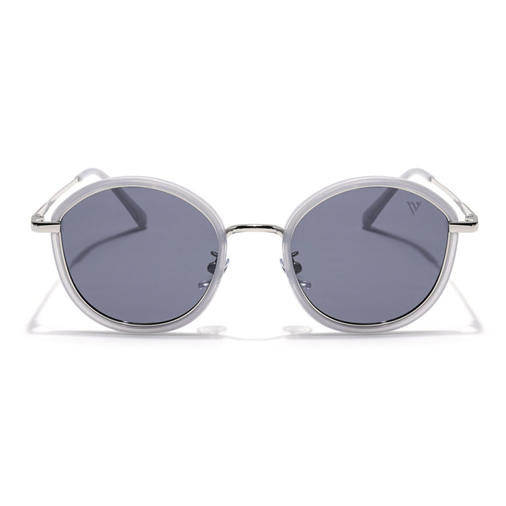 Voyage Select Round Polarized Sunglasses (Grey Lens | Grey Frame - SLPMG6222)