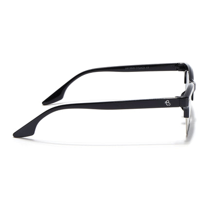 Eyejack Shine Black Half Rim Sunglasses for Women (2829CL1208)