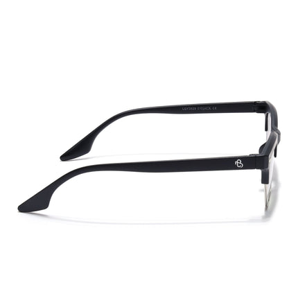 Eyejack Matt Black Half Rim Sunglasses for Women (2829CL1209)