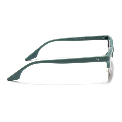 Eyejack Olive Half Rim Sunglasses for Women (2829CL1214)