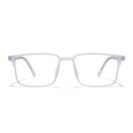 Voyage Thin Light Blue Square Eyeglasses for Men & Women - MG6510-C5