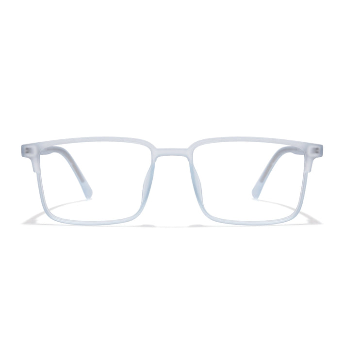 Voyage Thin Light Blue Square Eyeglasses for Men & Women - MG6510-C5