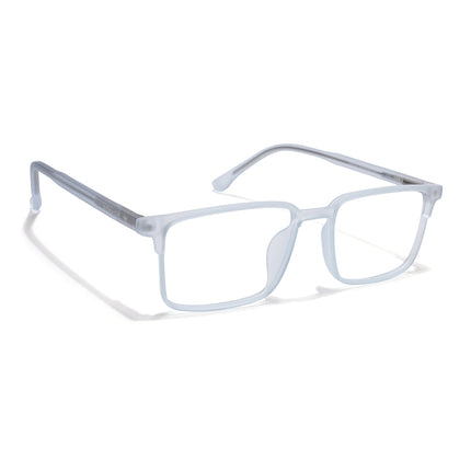 Voyage Thin Light Blue Square Eyeglasses for Men & Women - MG6510-C5