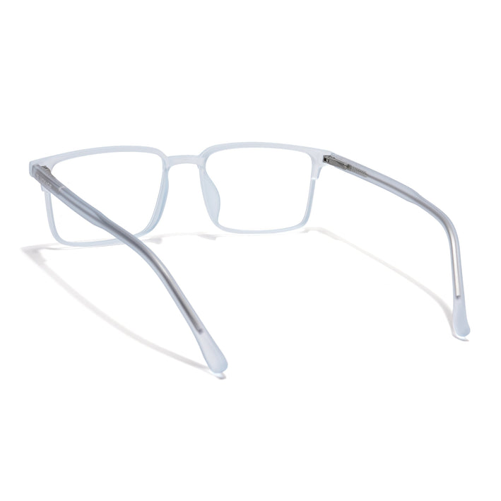 Voyage Thin Light Blue Square Eyeglasses for Men & Women - MG6510-C5