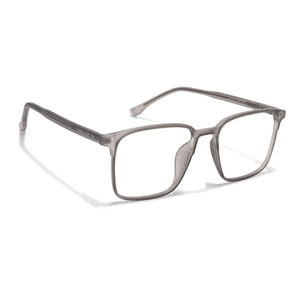 Voyage Thin Grey Square Eyeglasses for Men & Women - MG6514-C2