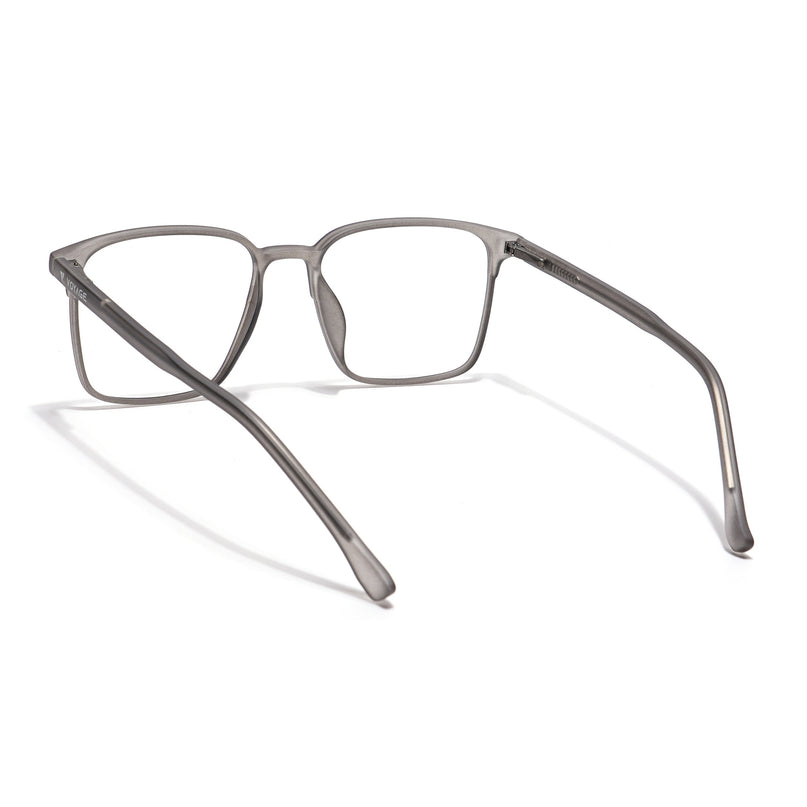 Voyage Thin Grey Square Eyeglasses for Men & Women - MG6514-C2