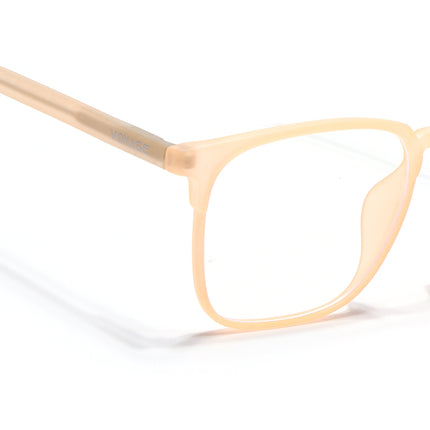 Voyage Peach Square Eyeglasses for Men & Women (28806FMG7591)