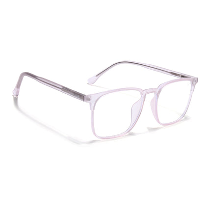 Voyage Light Pink Square Eyeglasses for Men & Women (28806FMG7592)