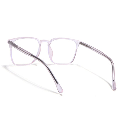 Voyage Light Pink Square Eyeglasses for Men & Women (28806FMG7592)