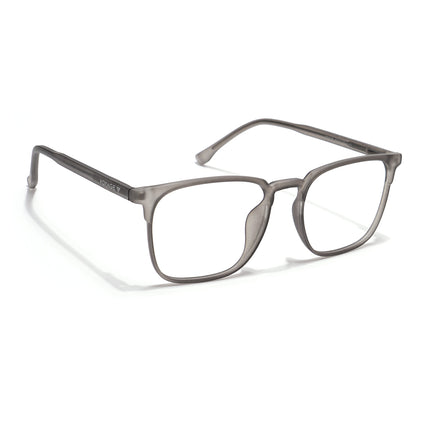 Voyage Thin Grey Square Eyeglasses for Men & Women - MG6521-C2