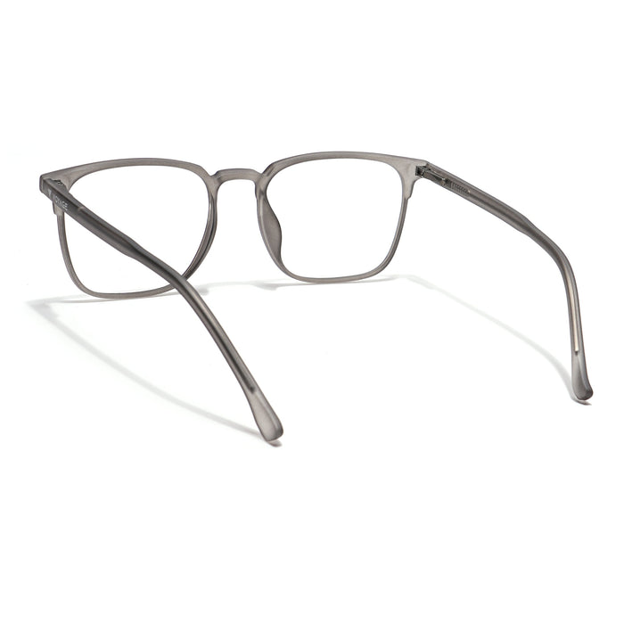 Voyage Thin Grey Square Eyeglasses for Men & Women - MG6521-C2