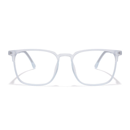 Voyage Thin Light Blue Square Eyeglasses for Men & Women - MG6524-C5