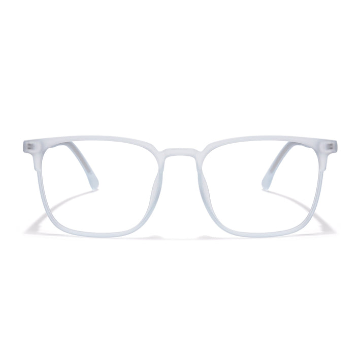 Voyage Thin Light Blue Square Eyeglasses for Men & Women - MG6524-C5