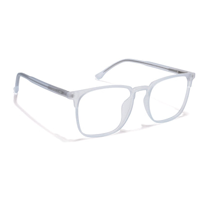 Voyage Thin Light Blue Square Eyeglasses for Men & Women - MG6524-C5